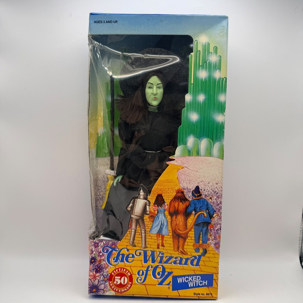 VTG 1988 Wizard of Oz 50th Anniversary Wicked Witch Figurine Boxed Style 8875